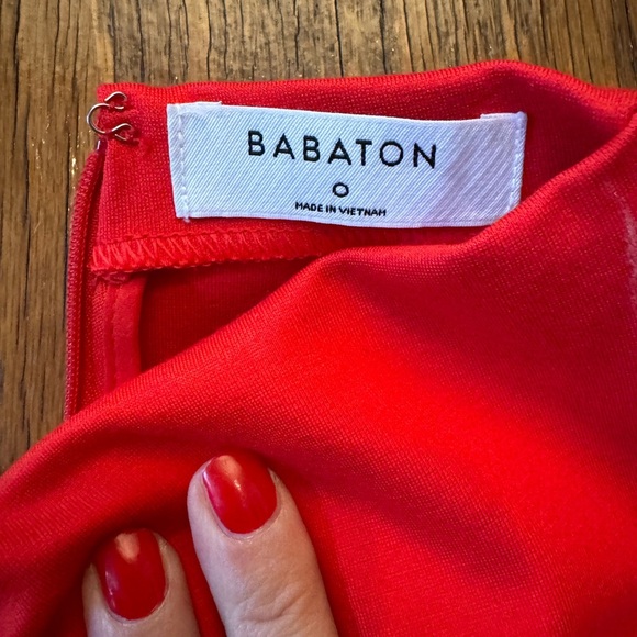 High Neck Babaton Midi Dress - Picture 4 of 6